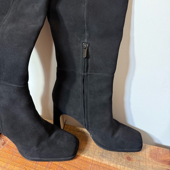 Sam Edelman Elegant Black Tall Heeled Boots, Women’s 7 - Picture 2 of 9